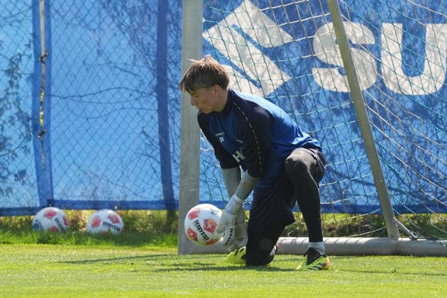 Torwart Benedikt Börner (SV Darmstadt 98) - 15.04.2026 2. Bundesliga, Saison 25 26: SV Darmstadt 98 Training, Stadion am Boellenfalltor, emonline, emspor,