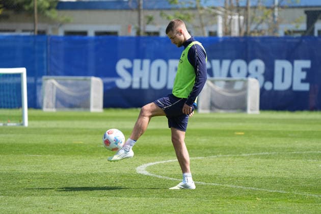 Fabian Nürnberger (SV Darmstadt 98) - 15.04.2026 2. Bundesliga, Saison 25 26: SV Darmstadt 98 Training, Stadion am Boellenfalltor, emonline, emspor,