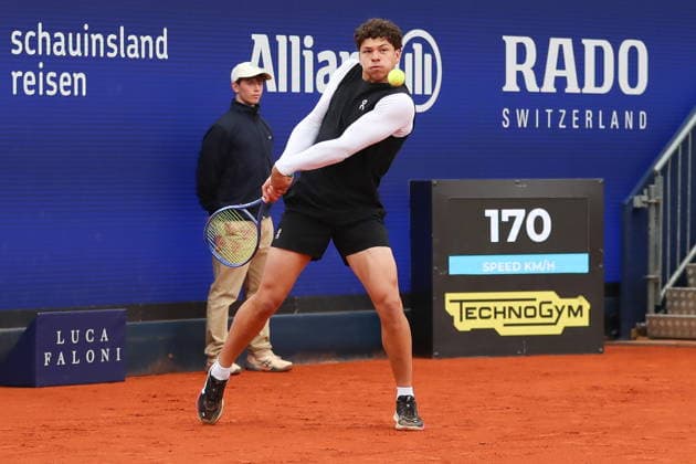 Monachium 15.04.2026. Tenis BMW OPEN MUNICH Tennis BMW OPEN MUNICH Nz Ben Shelton Fot. Kacper Staniec NEWSPIX.PL --- newspix.pl POLAND OUT! 