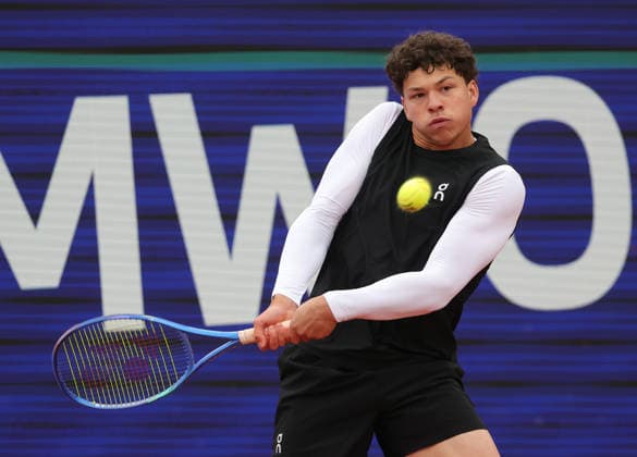 15.04.2026, BMW Open 2026 MTTC Iphitos Muenchen, Tennis , im Bild: Ben Shelton (USA)