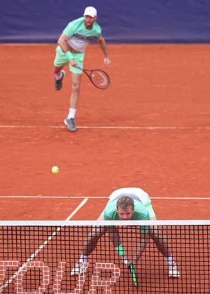 Kevin Krawietz, Tim Puetz (Kappe), Herren Doppel, Men s Doubles Copyright: xJuergenxHasenkopfx
