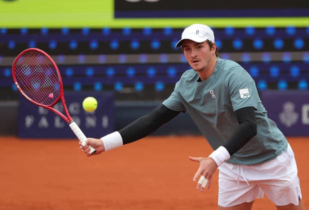 15.04.2026, BMW Open 2026 MTTC Iphitos Muenchen, Tennis , im Bild: Joao Fonseca (BRA)