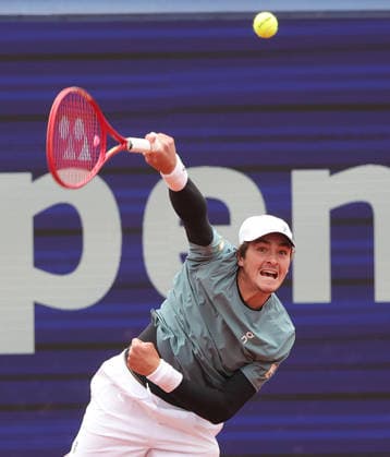 15.04.2026, BMW Open 2026 MTTC Iphitos Muenchen, Tennis , im Bild: Joao Fonseca (BRA)
