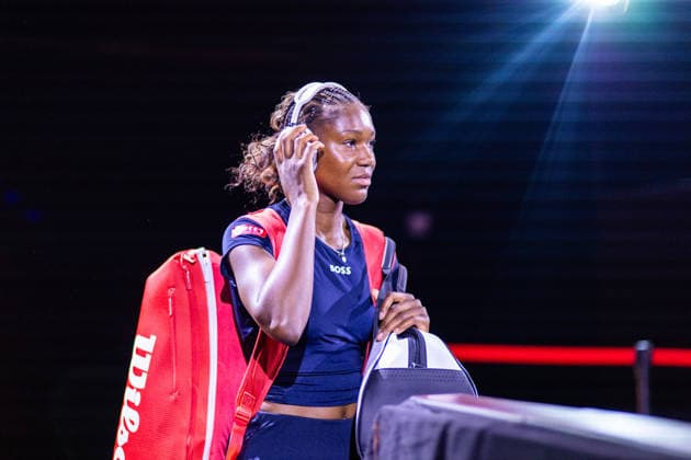 15.04.26 Porsche Tennis Grand Prix Stuttgart Deutschland, Stuttgart, 15.04.2026, Tennis, Porsche Tennis Grand Prix Stuttgart: Noma Noha Akugue (Deutschland).