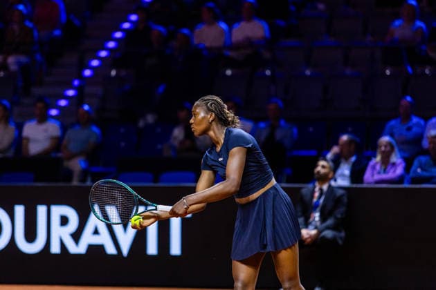 15.04.26 Porsche Tennis Grand Prix Stuttgart Deutschland, Stuttgart, 15.04.2026, Tennis, Porsche Tennis Grand Prix Stuttgart: Noma Noha Akugue (Deutschland).
