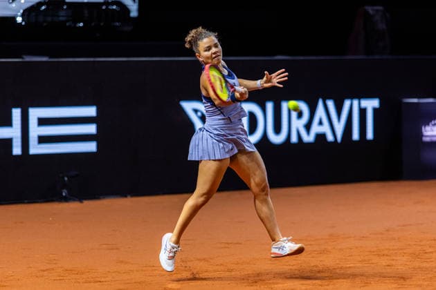 15.04.26 Porsche Tennis Grand Prix Stuttgart Deutschland, Stuttgart, 15.04.2026, Tennis, Porsche Tennis Grand Prix Stuttgart: Jasmine Paolini (Italien).