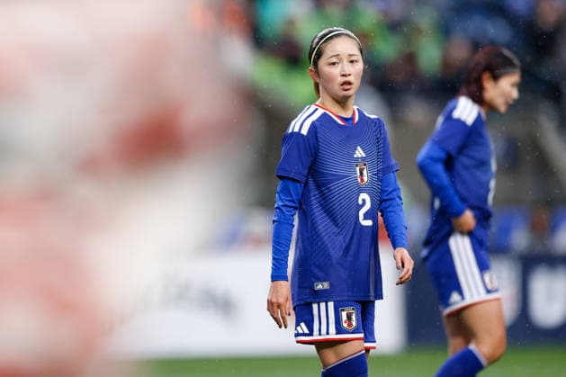 SEATTLE, WA - APRIL 14: Defender Risa Shimizu 2 of Japan looks on during a women™s International Friendly, Länderspiel, Nationalmannschaft match between Japan and the United States on April 14, 2026 at Lumen Field in Seattle, Washington. (Photo by Henry Rodenburg Icon Sportswire) SOCCER: APR 14 Women s USA vs Japan EDITORIAL USE ONLY Icon26041413