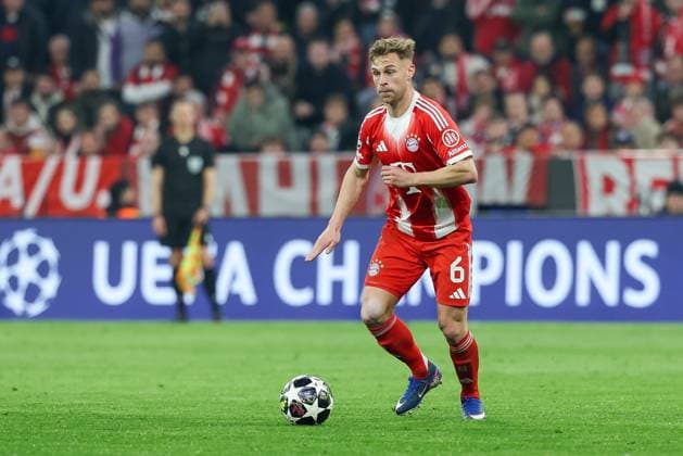 Joshua Kimmich 6 (FC Bayern Muenchen), FC Bayern Muenchen vs. Real Madrid, Fussball, UEFA, Champions League, Viertelfinale, Rueckspiel, 15.04.2026 Muenchen Bayern Deutschland