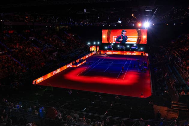 Eva Lys (Deutschland) im Bild am Ball, Eva Lys (Deutschland) vs Elina Svitolina (Ukraine), Runde 2, GER, Porsche Tennis Grand Prix Stuttgart, WTA, Tennis Damen 500, 15.04.2026 GER, Porsche Tennis Grand Prix Stuttgart, WTA 500, 15.04.2026 Stuttgart Copyright: xEibner-Pressefoto Memmlerx EP_MMR