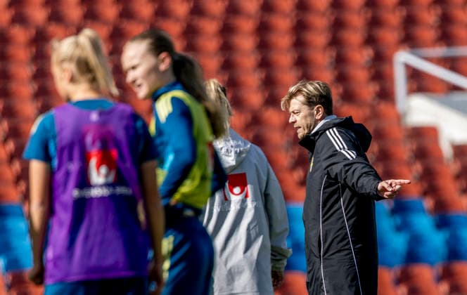 GOTHENBURG 20260416 national team, Nationalteam captain Tony Gustafsson during Monday s training at Ullevi in Gothenburg ahead of Saturday s World Cup qualifying match against Serbia at the National Arena in Stockholm GÖTEBORG SWEDEN x9200x