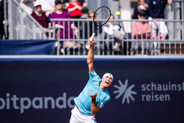 MUNICH, GERMANY - APRIL 16: Alexander Zverev (GER) during the BMW Open by Bitpanda Singles match between Alexander Zverev (GER) vs Gabriel Diallo (CAN) at MTTC Iphitos on April 16, 2026 in Munich, Germany. Bavaria Germany Copyright: xSteffiexWunderlx