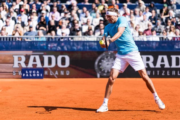 MUNICH, GERMANY - APRIL 16: Alexander Zverev (GER) during the BMW Open by Bitpanda Singles match between Alexander Zverev (GER) vs Gabriel Diallo (CAN) at MTTC Iphitos on April 16, 2026 in Munich, Germany. Bavaria Germany Copyright: xSteffiexWunderlx