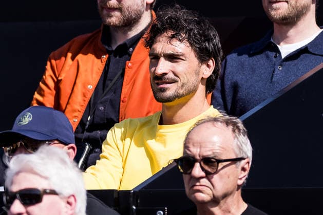 MUNICH, GERMANY - APRIL 16: Mats Hummels (former German football player, Borussia Dortmund) during the BMW Open by Bitpanda Singles match between Alexander Zverev (GER) vs Gabriel Diallo (CAN) at MTTC Iphitos on April 16, 2026 in Munich, Germany. Bavaria Germany Copyright: xSteffiexWunderlx