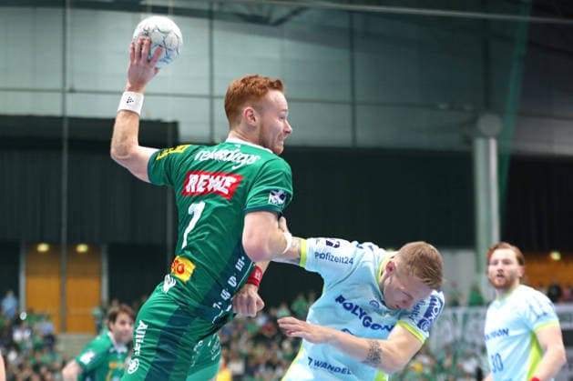 Handball DAIKIN HBL, SC DHfK Leipzig - VfL Gummersbach; 16.04.2026 Tomas Piroch (7, SC DHfK Leipzig). Handball, DAIKIN HBL, 1. Bundesliga, Saison 2025 2026, 21. Spieltag (Nachholer): SC DHfK Leipzig vs. VfL Gummersbach am 16.04.2026 in der Quarterback Immobilien Arena Leipzig. Copyright: xBEAUTIFULxSPORTS JanxKaeferx
