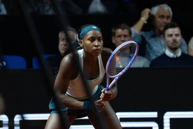 Coco Gauff (USA) im Bild, GER, Liudmila Samsonova vs. Coco Gauff, Tennis, ATP, Tennis Herren Turnier, WTA, Tennis Damen 500, Porsche Tennis Grand-Prix, 15.04.2026, GER, Liudmila Samsonova vs. Coco Gauff, Tennis, ATP-Turnier, WTA 500, Porsche Tennis Grand-Prix, 15.04.2026, Stuttgart Copyright: xEibner-Pressefoto EdwardxCheungx EP_ECG