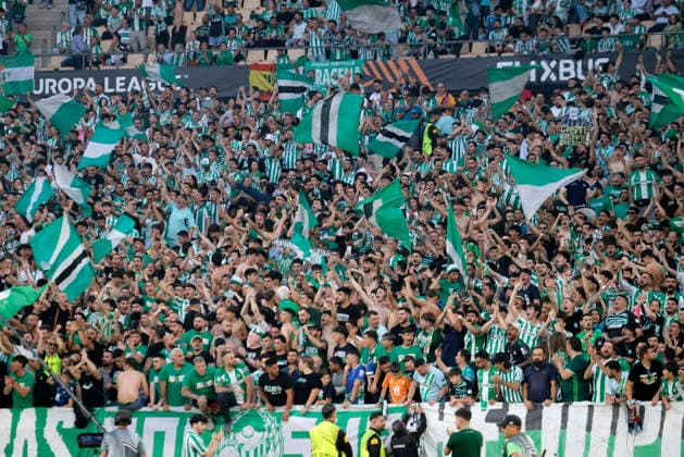 SEVILLA 16 04 2026 ESTADIO DE LA CARTUJA PARTIDO DE VUELTA DE CUARTOS DE FINAL DE UEFA EUROPA LEAGUE REAL BETIS-SPORTING BRAGA .archsev FOTO MANUEL GOMEZ Copyright: xMANUxGOMEZx