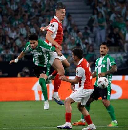 SEVILLA 16 04 2026 ESTADIO DE LA CARTUJA PARTIDO DE VUELTA DE CUARTOS DE FINAL DE UEFA EUROPA LEAGUE REAL BETIS-SPORTING BRAGA .archsev FOTO MANUEL GOMEZ ABDE Y GOMEZ Copyright: xMANUxGOMEZx