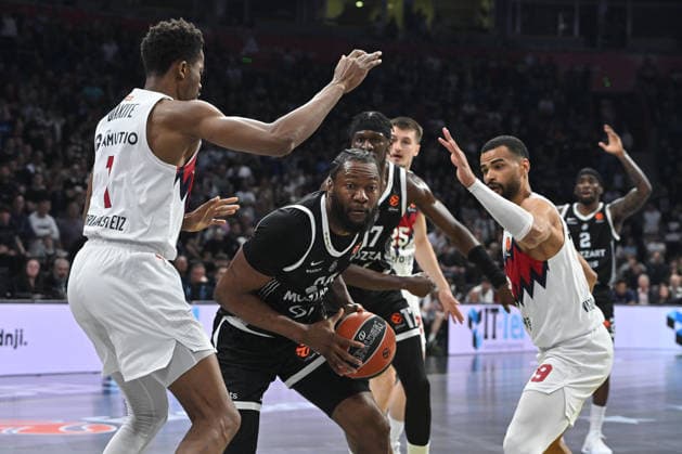 PARTIZAN vs BASKONIA BRUNO FERNANDO basketball Partizan vs Kosner Baskonia Vitoria Gasteiz Euroleague Beogradska arena, Belgrade 16.04.2026 Foto: BASKETBALL, EUROLEAGUE, PARTIZAN, KOSNER BASKONIA VITORIA GASTEIZ Belgrade Belgrade arena Serbia Copyright: xMarkoxMetlas xMNxPressx