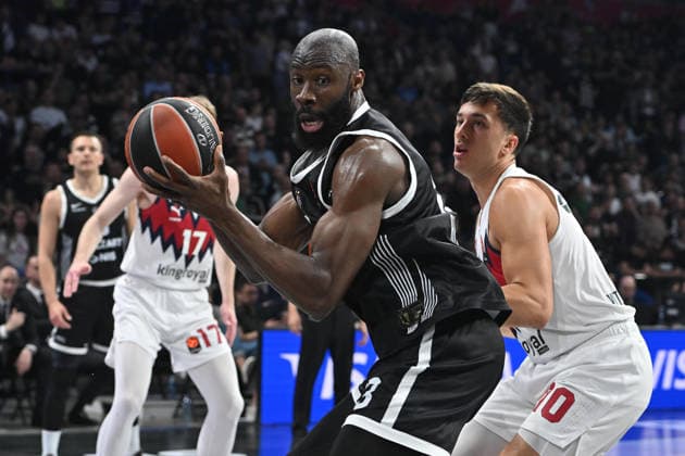 PARTIZAN vs BASKONIA TONYE JEKIRI Tonje Dzekiri basketball Partizan vs Kosner Baskonia Vitoria Gasteiz Euroleague Beogradska arena, Belgrade 16.04.2026 Foto: BASKETBALL, EUROLEAGUE, PARTIZAN, KOSNER BASKONIA VITORIA GASTEIZ Belgrade Belgrade arena Serbia Copyright: xMarkoxMetlas xMNxPressx