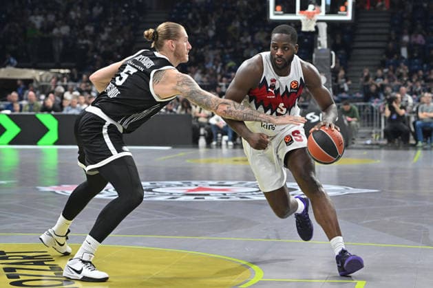PARTIZAN vs BASKONIA EUGENE OMORUYI basketball Partizan vs Kosner Baskonia Vitoria Gasteiz Euroleague Beogradska arena, Belgrade 16.04.2026 Foto: BASKETBALL, EUROLEAGUE, PARTIZAN, KOSNER BASKONIA VITORIA GASTEIZ Belgrade Belgrade arena Serbia Copyright: xMarkoxMetlas xMNxPressx