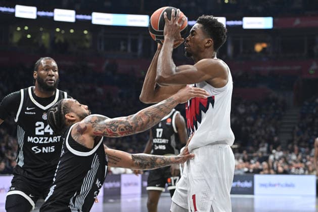 PARTIZAN vs BASKONIA MAMADI DIAKITE basketball Partizan vs Kosner Baskonia Vitoria Gasteiz Euroleague Beogradska arena, Belgrade 16.04.2026 Foto: BASKETBALL, EUROLEAGUE, PARTIZAN, KOSNER BASKONIA VITORIA GASTEIZ Belgrade Belgrade arena Serbia Copyright: xMarkoxMetlas xMNxPressx