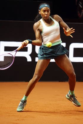 16.04.26 Porsche Tennis Grand Prix Stuttgart Deutschland, Stuttgart, 16.04.2026, Tennis, Porsche Tennis Grand Prix Stuttgart: Coco Gauff.