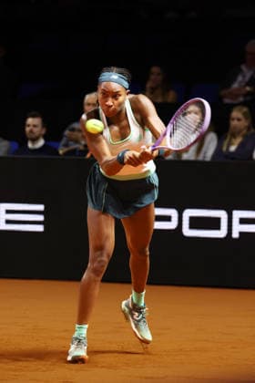 16.04.26 Porsche Tennis Grand Prix Stuttgart Deutschland, Stuttgart, 16.04.2026, Tennis, Porsche Tennis Grand Prix Stuttgart: Coco Gauff.