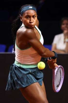 16.04.26 Porsche Tennis Grand Prix Stuttgart Deutschland, Stuttgart, 16.04.2026, Tennis, Porsche Tennis Grand Prix Stuttgart: Coco Gauff.