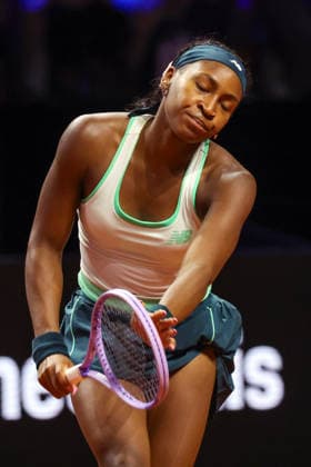 16.04.26 Porsche Tennis Grand Prix Stuttgart Deutschland, Stuttgart, 16.04.2026, Tennis, Porsche Tennis Grand Prix Stuttgart: Coco Gauff.