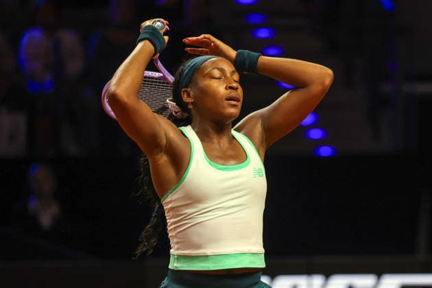 16.04.26 Porsche Tennis Grand Prix Stuttgart Deutschland, Stuttgart, 16.04.2026, Tennis, Porsche Tennis Grand Prix Stuttgart: Coco Gauff.