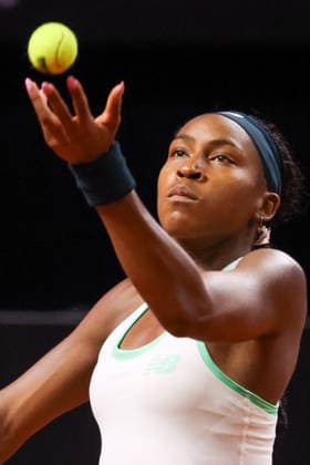 16.04.26 Porsche Tennis Grand Prix Stuttgart Deutschland, Stuttgart, 16.04.2026, Tennis, Porsche Tennis Grand Prix Stuttgart: Coco Gauff.