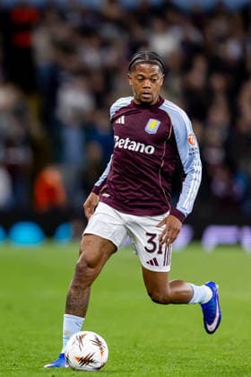 Aston Villa v Bologna, Europa League Aston Villa midfielder Leon Bailey (31) in action during the Europa League match between Aston Villa and Bologna at Villa Park, Birmingham, UK on 16 April 2026. Birmingham Villa Park West Midlands UK Editorial use only , Copyright: xManjitxNarotrax PSI-24080-0221