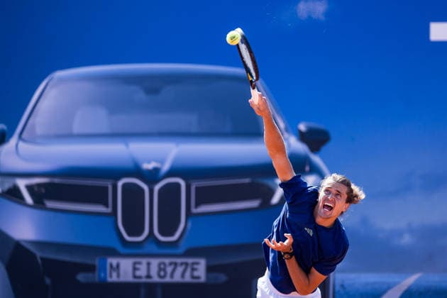 MUNICH, GERMANY - APRIL 17: Alexander Zverev (GER) training during the BMW Open by Bitpanda at MTTC Iphitos on April 17, 2026 in Munich, Germany. Bavaria Germany Copyright: xSteffiexWunderlx