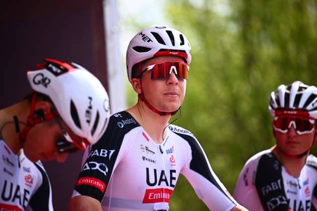 Brabantse Pijl - Fleche Brabanconne 2026 Cycling Race OVERIJSE, BELGIUM - APRIL 17 : Vermeersch Florian (BEL) of UAE Team Emirates - XRG during the 66th edition of De Brabantse Pijl - La Fleche Brabanconne an UCI ProSeries 1.Pro one day cycling road race for Men Elite of 162 km with start in Beersel and finish in Overijse on April 17, 2026 in Overijse, Belgium, 17 04 2026 ( Motordriver Kenny Verfaillie - Overijse Belgium  Copyright: xGvgx