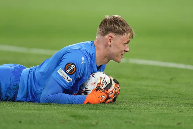ESP: Real Betis-SC Braga. UEFA Europa League. Quarter-Finals, second Leg. Lukas Hornicek of SC Braga during the UEFA Europa League match, Quarter-Finals, second leg between Real Betis and SC Braga. Olimpico de la Cartuja Stadium on April 17, 2026 in Sevilla, Spain. kpng Copyright: xAntonioxPozox xPRESSINPHOTOx AP_260417_BET_BRA_2526_186