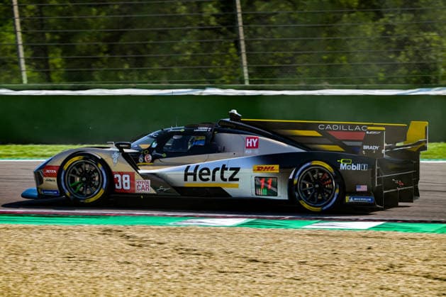 MOTORI - Endurance - WEC 6 Hours of Imola Cadillac Hertz Team Jota â?? USA â?? Hypercar â?? Earl Bamber, Sebastien Bourdais, Jack Aitken â?? Cadillac V-Series.R during WEC 6 Hours of Imola, Endurance race in Imola, Italy, April 17 2026 Imola Italy  Copyright: xIPAxSport ABACAx