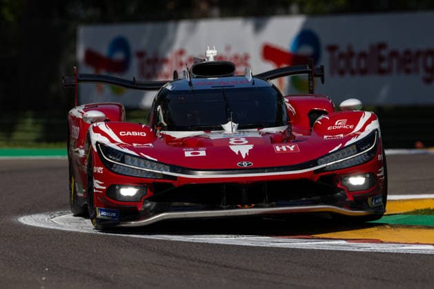 World Endurance Championship WEC - 6 Hours of Imola Sebastien Buemi, Brendon Hartley, and Ryo Hirakawa drive the 8 Toyota GR010 Hybrid for Toyota Gazoo Racing during the FIA World Endurance Championship 6 Hours of Imola at Autodromo Enzo e Dino Ferrari in Imola, Italy, on April 17, 2026. Imola Italy  Copyright: xDanielexPaglinox originalFilename:paglino-fiaworld260417_npOTA.jpg