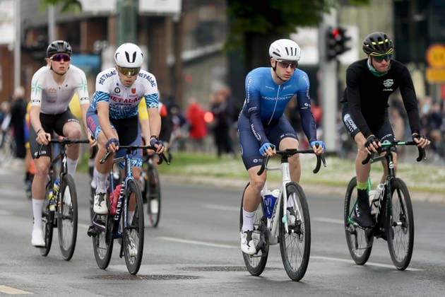 Tour of Bosnia and Herzegovina Cycling Race Begins in Sarajevo Cyclists ride during the international cycling race Tour of Bosnia and Herzegovina in Sarajevo, Bosnia and Herzegovina on April 17, 2026.  ArminxDurgut PIXSELL