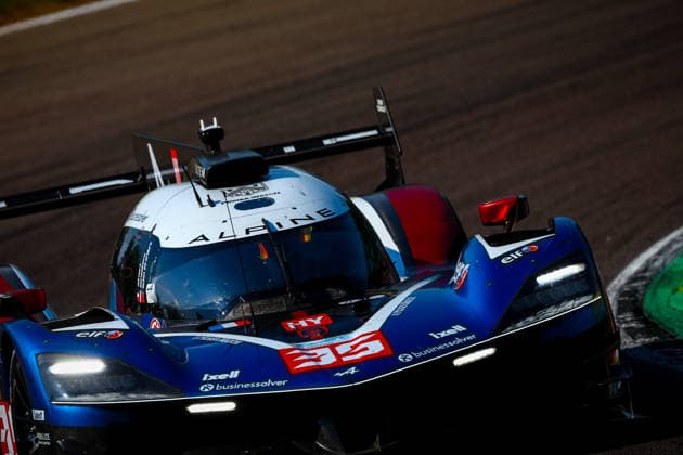 35 Antonio Felix Da Costa Charles Milesi Ferdinand Habsburg Alpine Endurance Team, during the World Endurance Championship (WEC) 6H of Imola, opening race of the 2026 Season, 14-17-18-19 April 2026 Imola, Italy.  Copyright: xFedericoxBasile IPAxSportx xipa-agency.netx xx IPA_74023725 IPA_Agency_IPA74023725