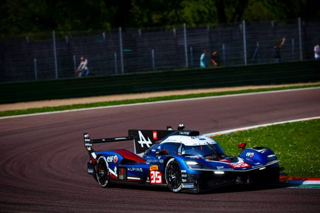 35 Antonio Felix Da Costa Charles Milesi Ferdinand Habsburg Alpine Endurance Team, during the World Endurance Championship (WEC) 6H of Imola, opening race of the 2026 Season, 14-17-18-19 April 2026 Imola, Italy.  Copyright: xFedericoxBasile IPAxSportx xipa-agency.netx xx IPA_74023733 IPA_Agency_IPA74023733