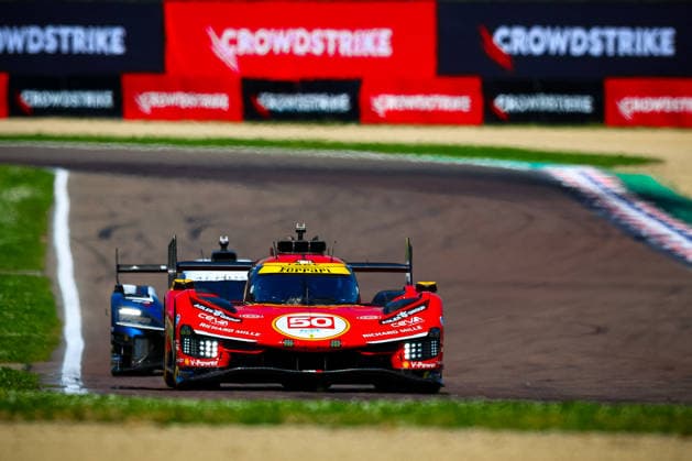 MOTORI - Endurance - WEC 6 Hours of Imola 50 Antonio Fuoco Nicklas Nielsen Miguel Molina Ferrari AF Corse, during the World Endurance Championship (WEC) 6H of Imola, opening race of the 2026 Season, 14-17-18-19 April 2026 Imola, Italy. Imola Italy  Copyright: xIPAxSport ABACAx