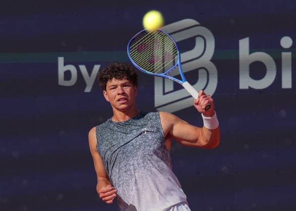 Ben Shelton Tennis - BMW Open 2026 - ATP, Tennis Herren 500 - MTTC Iphitos - Muenchen - Bayern - Deutschland - 17 April 2026. Copyright: xJuergenxHasenkopfx