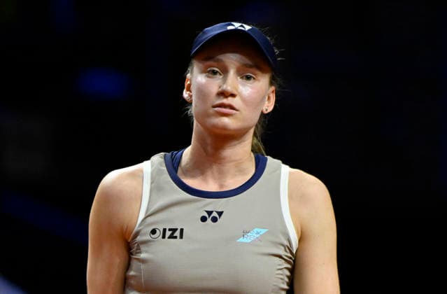 Elena Jelena Rybakina (KAZ) Portrait Tennis Damen Porsche-Cup Porsche Tennis Grand Prix GP Stuttgart 2026 Porsche Arena 11-19.04.2026 DFL REGULATIONS PROHIBIT ANY USE OF PHOTOGRAPHS AS IMAGE SEQUENCES AND OR QUASI-VIDEO Tennis Damen Porsche-Cup Porsche Tennis Grand Prix GP Stuttgart 2026