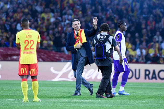 RC Lens v Toulouse FC - Ligue 1 McDonald s 2025 2026 Guillaume WARMUZ during the Ligue 1 McDonald s match between Lens and Toulouse at Stade Bollaert-Delelis on April 17, 2026 in Lens, France. Lens France  Copyright: xFEPx 776485087