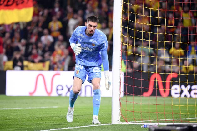 RC Lens v Toulouse FC - Ligue 1 McDonald s 2025 2026 40 Robin RISSER (rcl) during the Ligue 1 McDonald s match between Lens and Toulouse at Stade Bollaert-Delelis on April 17, 2026 in Lens, France. Lens France  Copyright: xFEPx 776485087