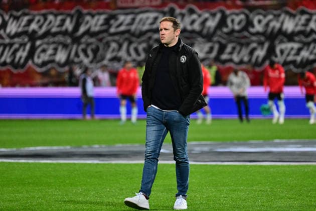 17.04.2026, Fußball, Herren, 2.BL (Bundesliga), Saison 2025 2026, Holstein Kiel - 1. FC Kaiserslautern, 30. Spieltag Geschäftsführer Olaf Rebbe Kiel, Holstein-Stadion Holstein-Stadion Schleswig-Holstein Deutschland