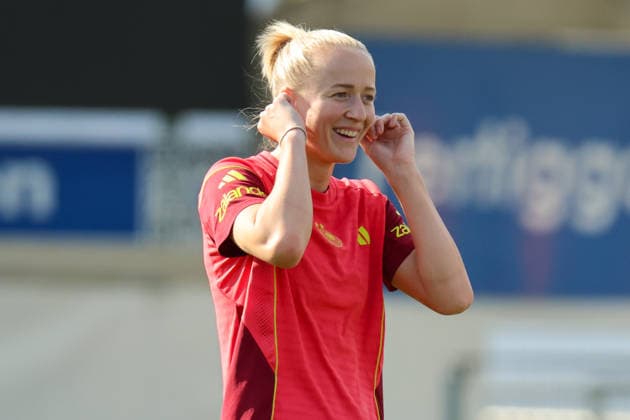 Ried im Innkreis, Österreich 17. April 2026: Vorbereitung auf das Frauen WM-Qualifikationsspiel Österreich vs. Deutschland - Abschlusstraining Im Bild: Lea Schüller Schueller (Deutschland) Copyright: HMBxMedia MadeleinexFantini