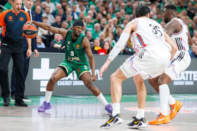 Eurolygos rungtynese Kaune susitiko Kauno Žalgiris ir Paryžiaus Paris . 2026-04-17, Kaunas Kaunas Lietuva Copyright: xErikasxOvcarenkox