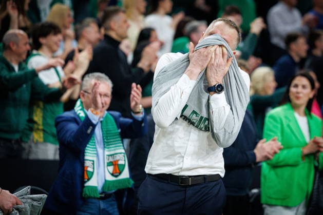 Eurolygos rungtynese Kaune susitiko Kauno Žalgiris ir Paryžiaus Paris . 2026-04-17, Kaunas Kaunas Lietuva Copyright: xErikasxOvcarenkox