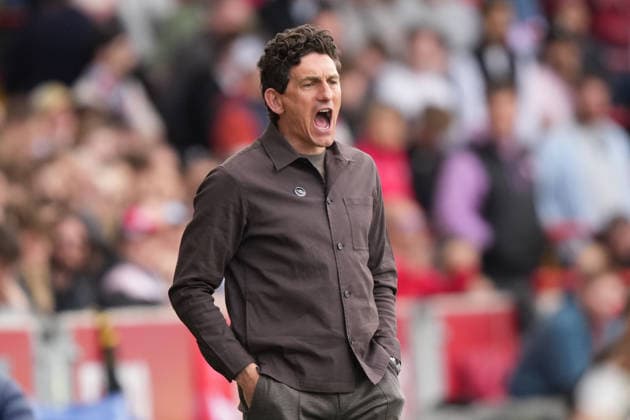 Brentford v Fulham, Premier League, Football, Gtech Community Stadium, Brentford, London, UK - 18 Apr 2026 Keith Andrews manager of Brentford London Gtech Community Stadium Brentford UK, UK NEWSPAPERS OUT Copyright: xSeanxRyanx